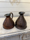 MAntique haystack, copper pitcher, 1/2 gallon size sold individually