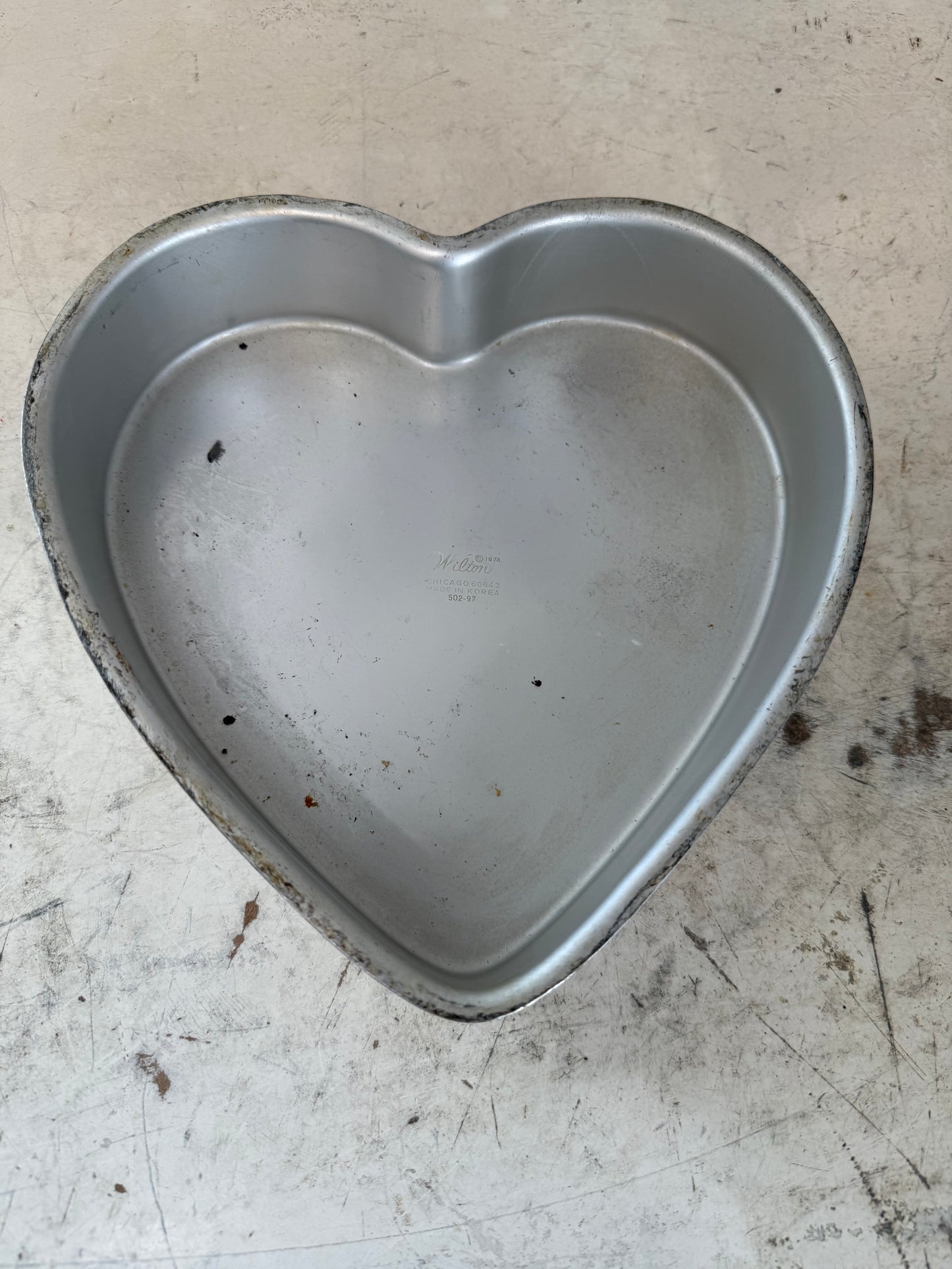 Vintage Wilton Heart Shaped cake Pans Sold Individually