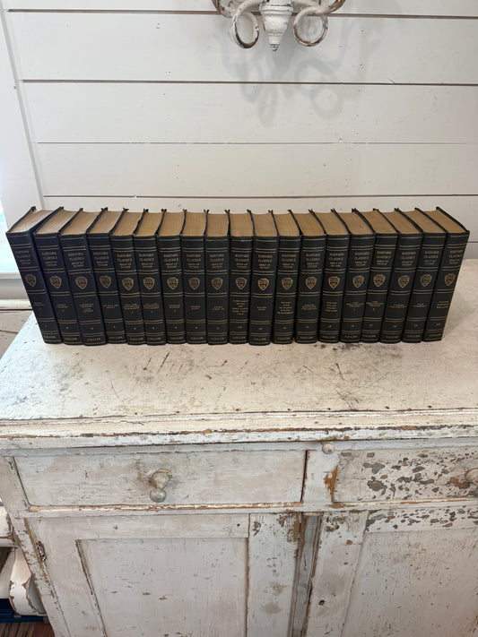1917 Harvard Classics missing volume seven sold as a set