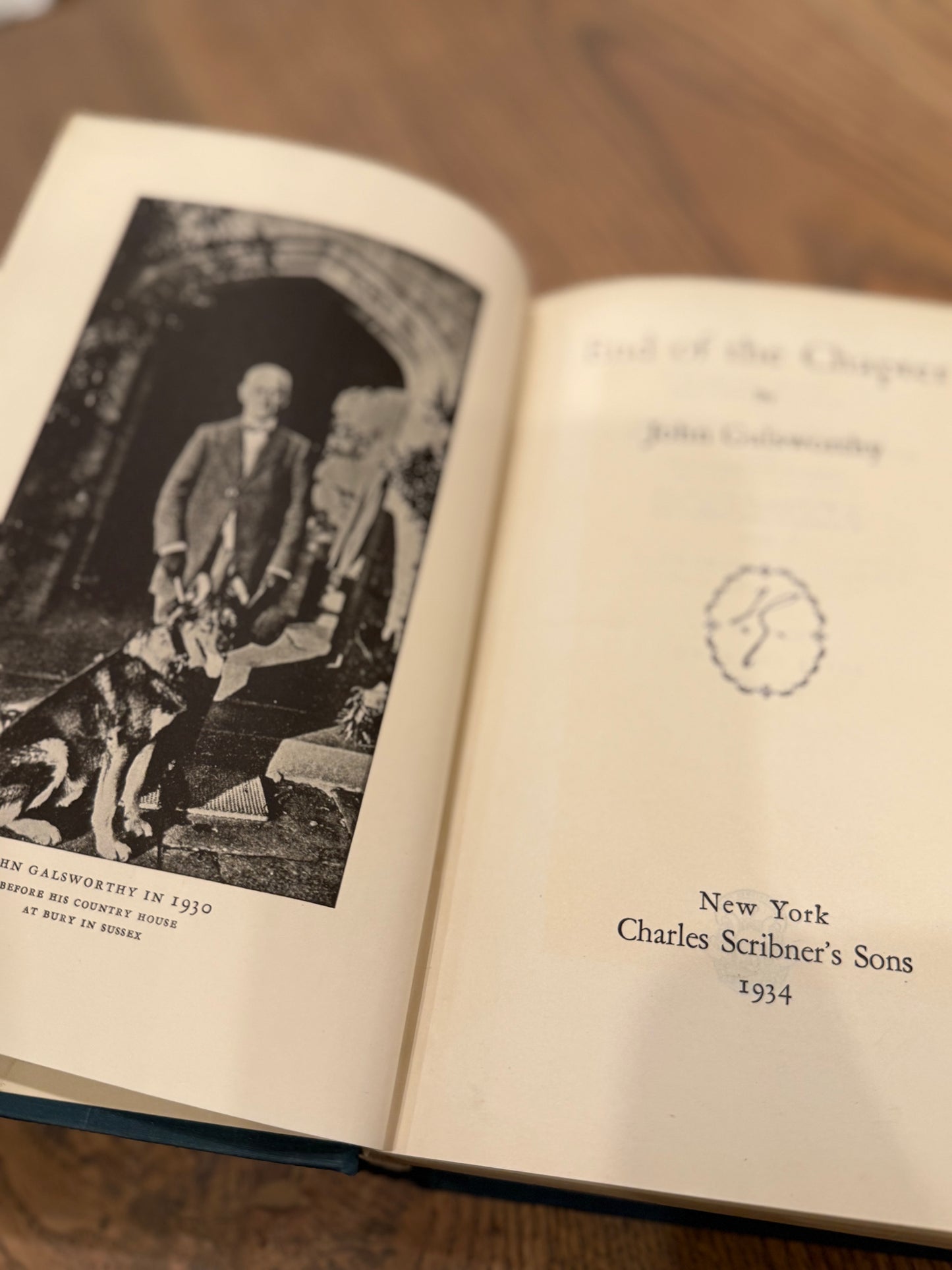 End of the chapter - John Galsworthy