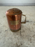 Vintage Copper and Brass Salt Shaker