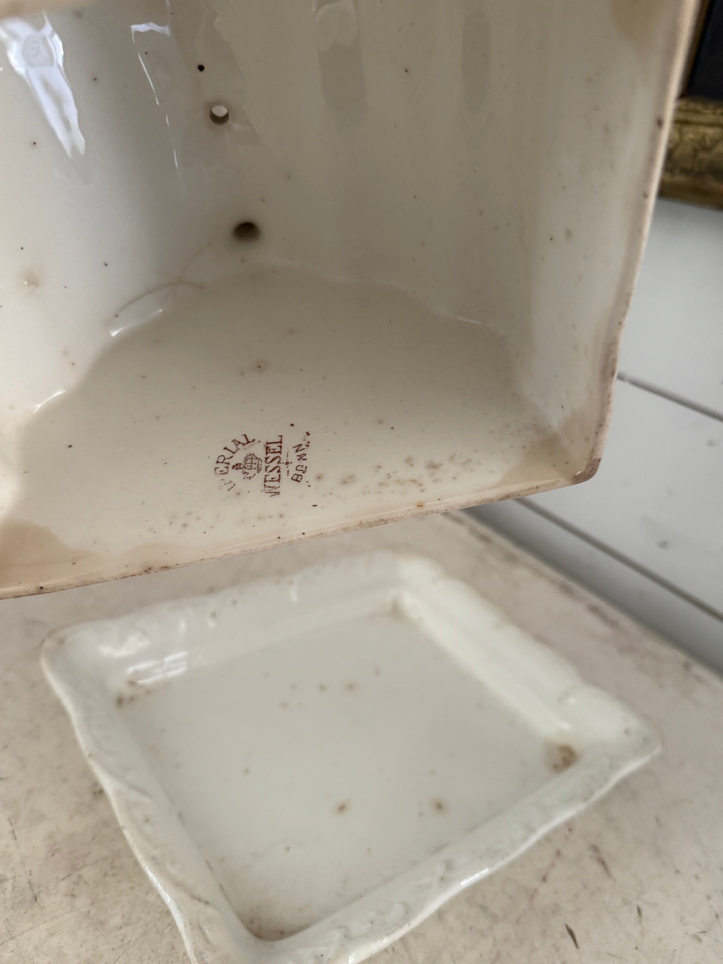 Imperial Bonn (Ludwig Wessel of Poppelsdorf) Victoria. Cheese Dish