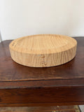 Hand Made Wood Dished Serving Tray