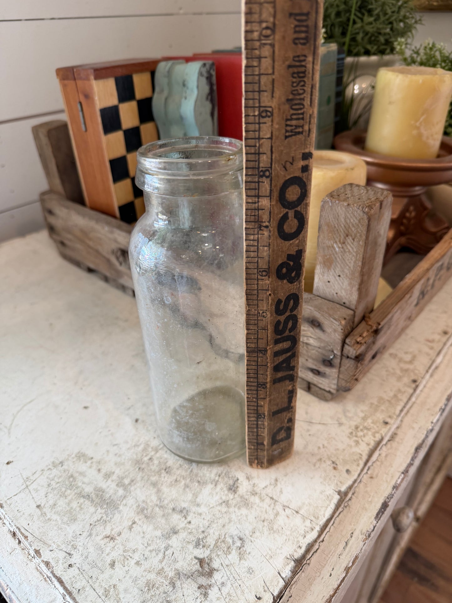 Antique Welsh Canning Jar