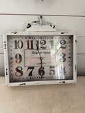 White clock will get makeover