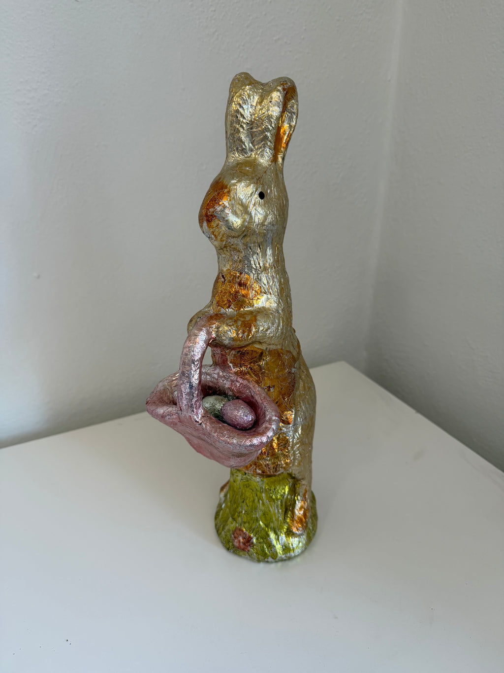 Faux chocolate Easter Bunny