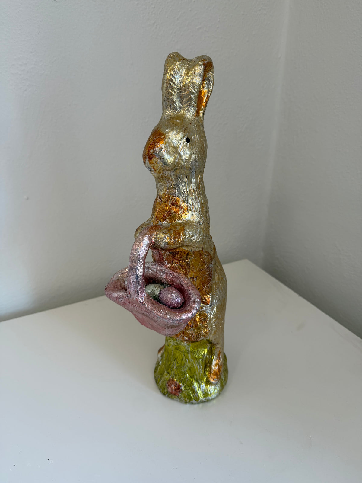 Faux chocolate Easter Bunny