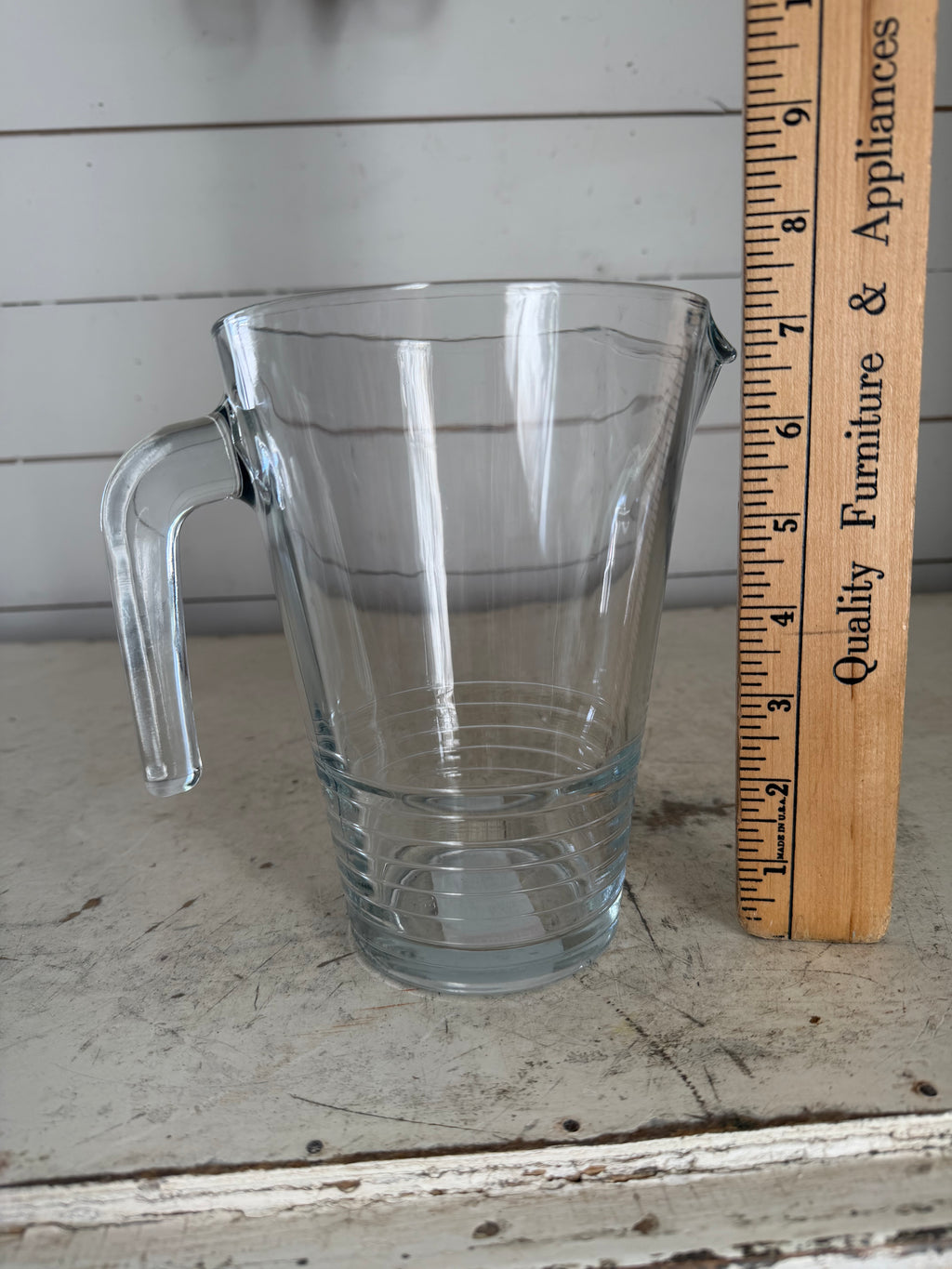 Retired IKEA Clear glass Pitcher
