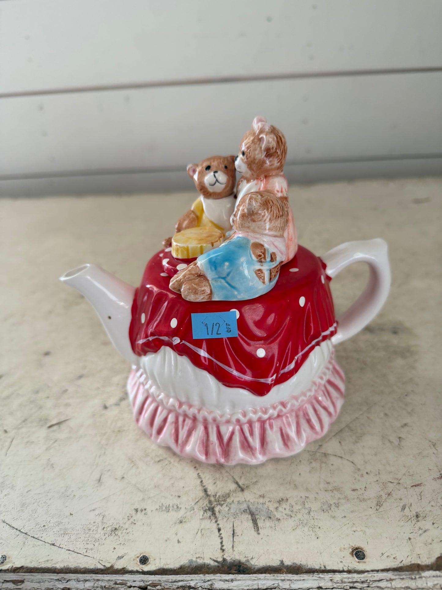 Teddy Bear Tea Party Tea Pot