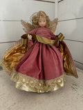 Vintage Pauline Liedel Spreen - Handmade West Germany Wax Angel Topper as is