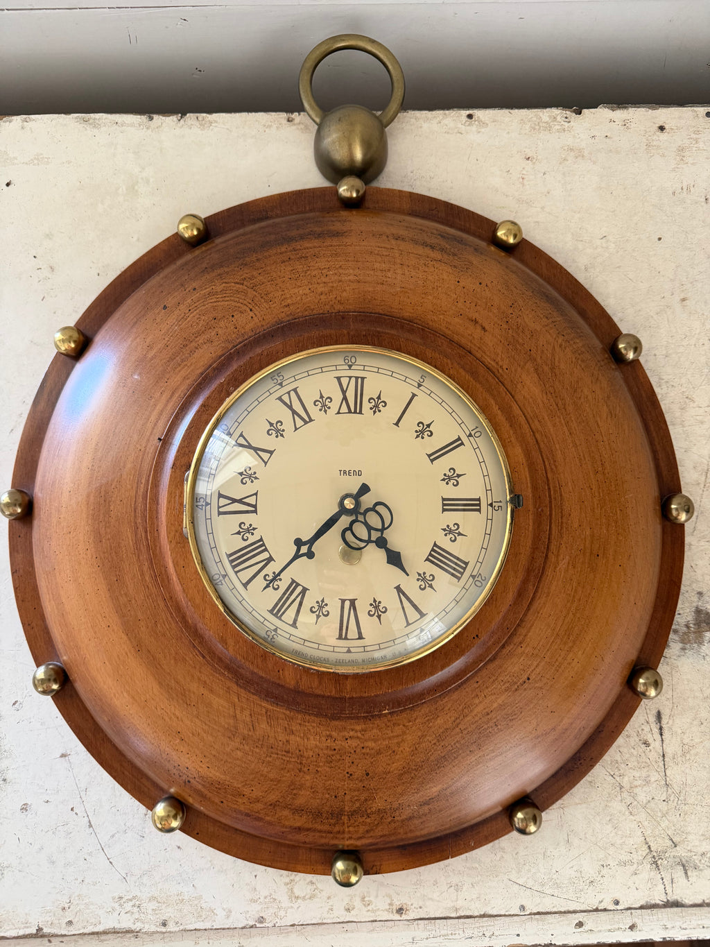 Vintage Trend Clocks Zeeland Michigan Clock
