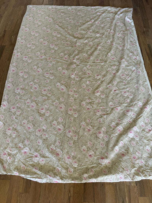 Simple Shabby Chic by Rachel Ashwell Twin Duvet and Sham Pink Duchess Rose