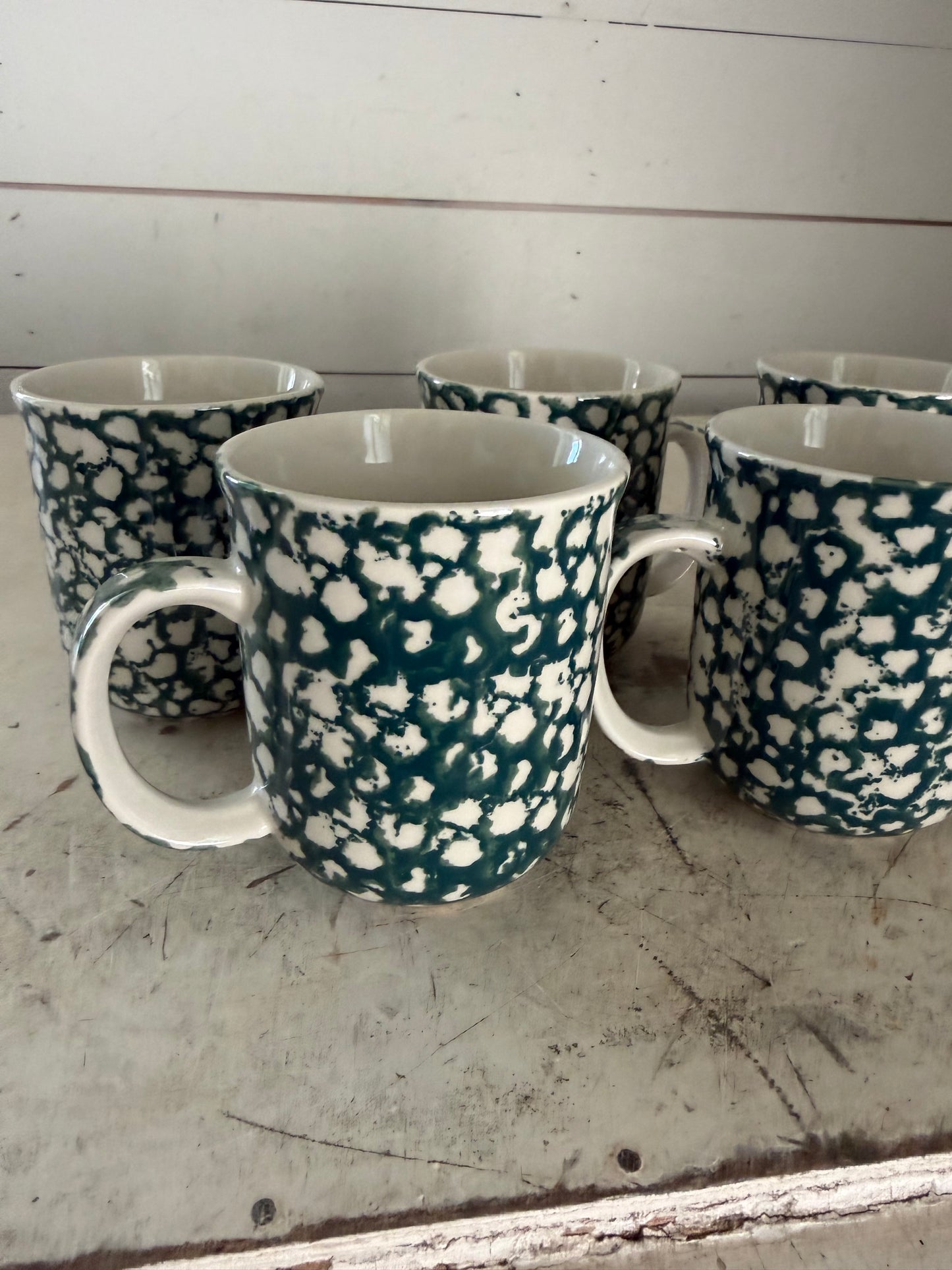 Green sponge wear mug sold individually