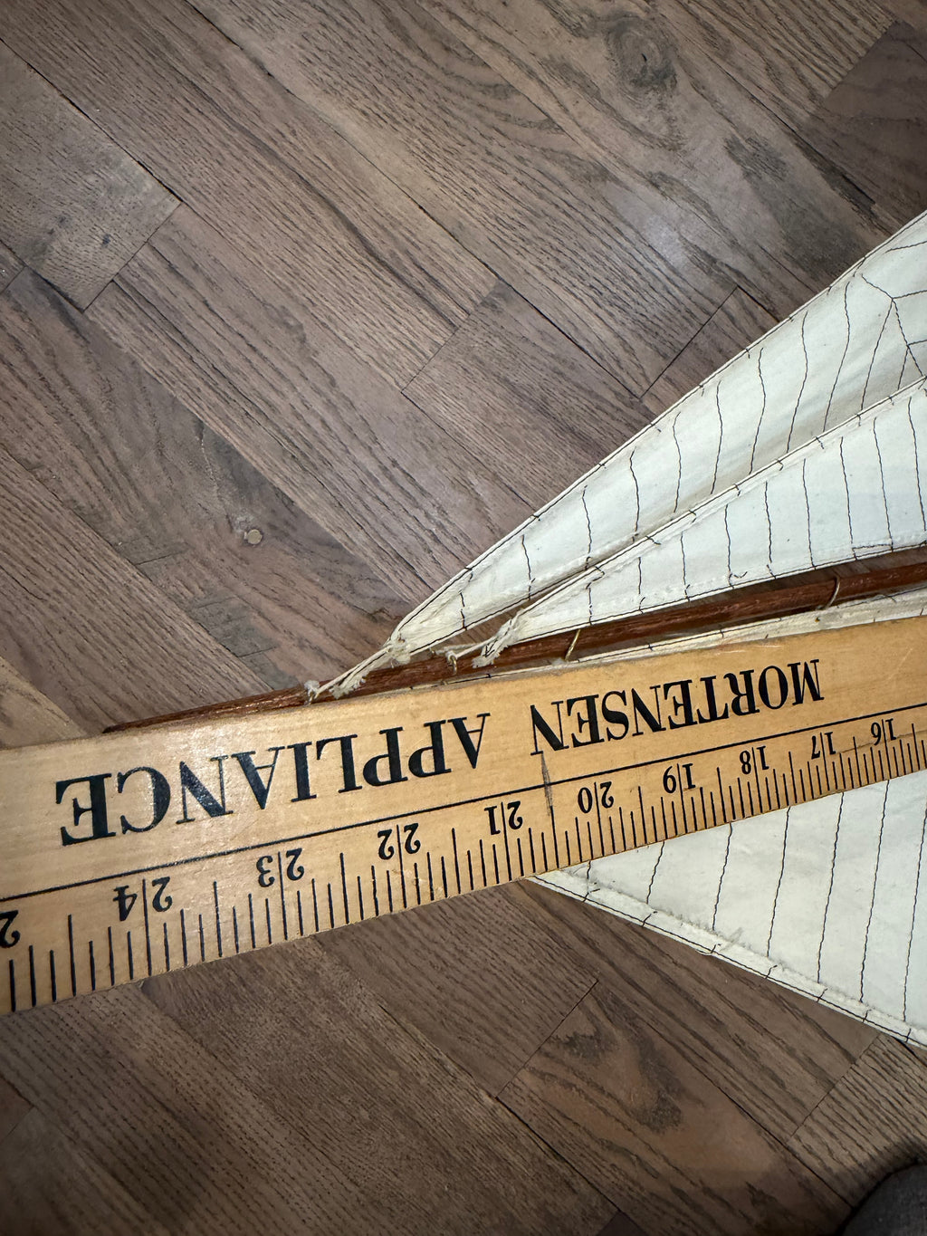 Handmade sailboat