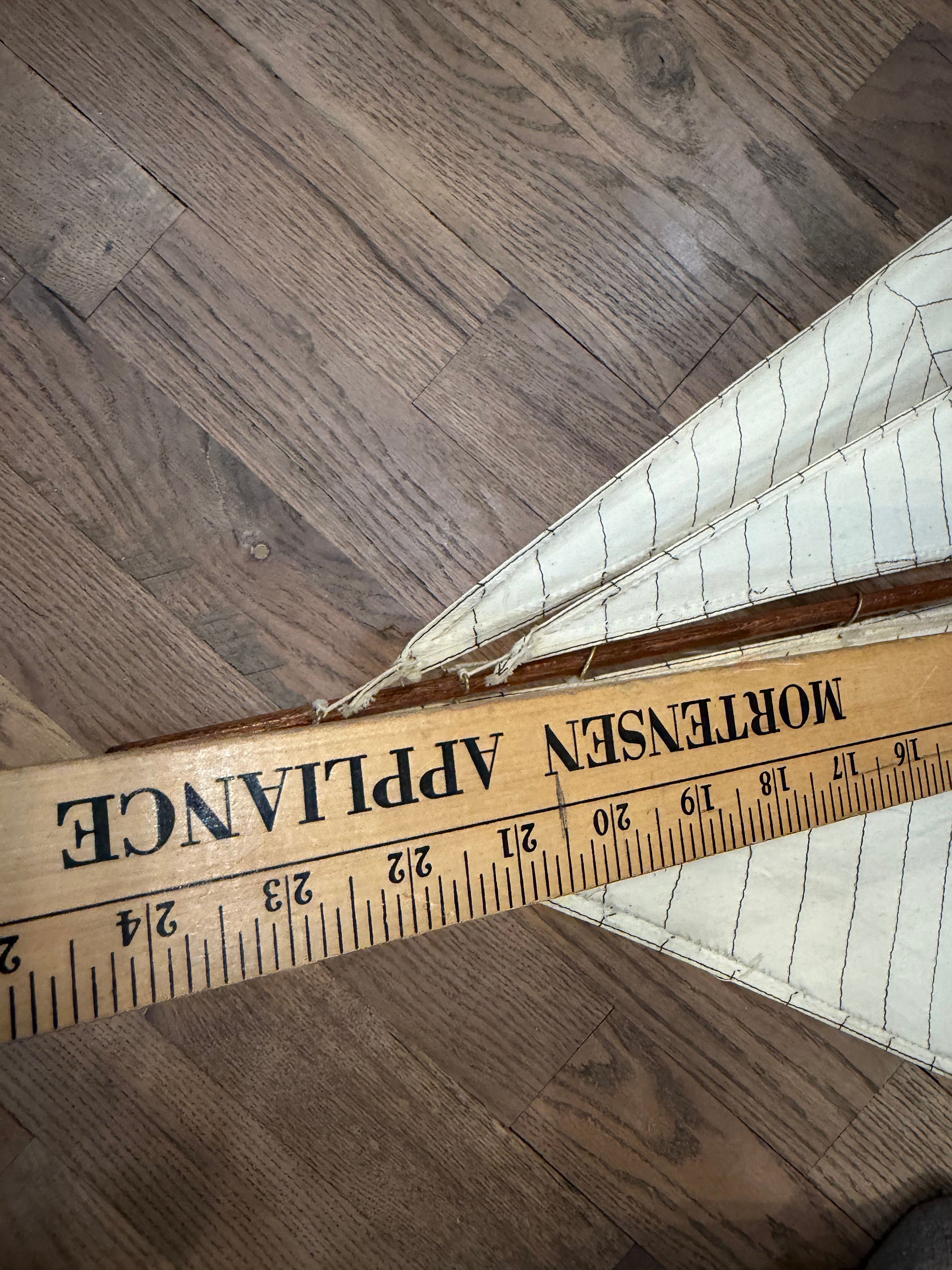 Handmade sailboat