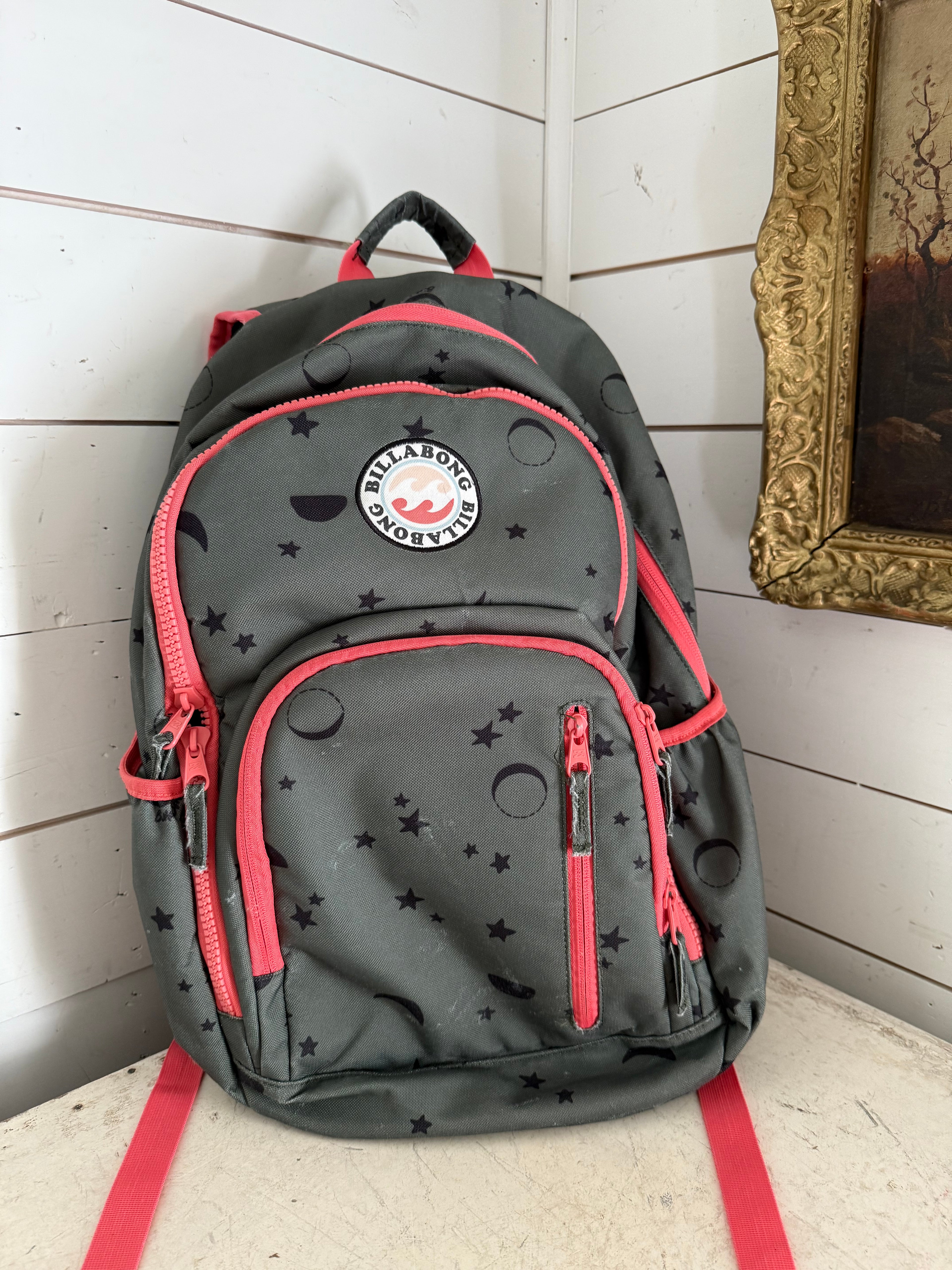 Billabong Girls' Big Roadie backpack as is
