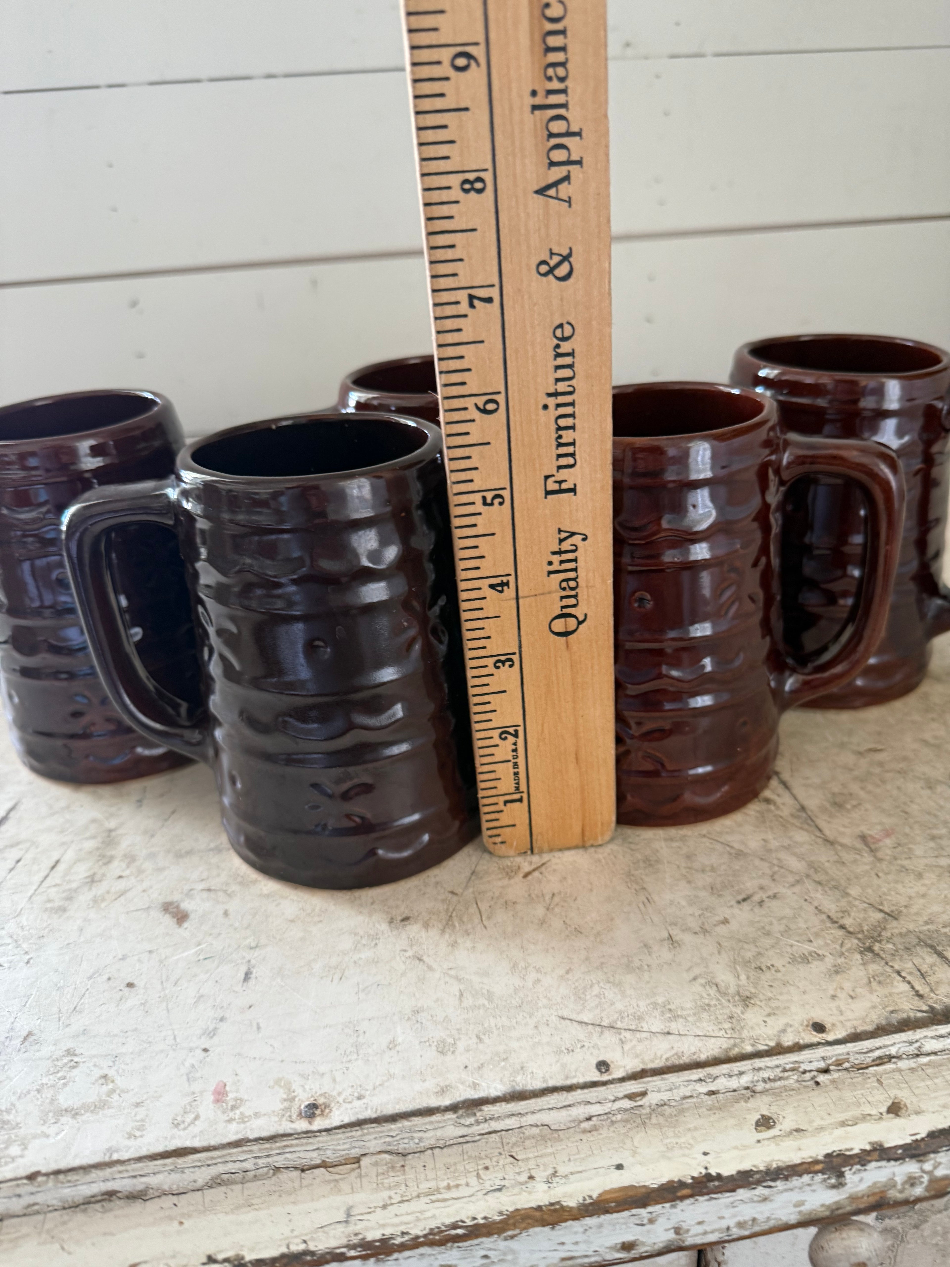 Marcrest Daisy Dot stoneware mug - sold individually