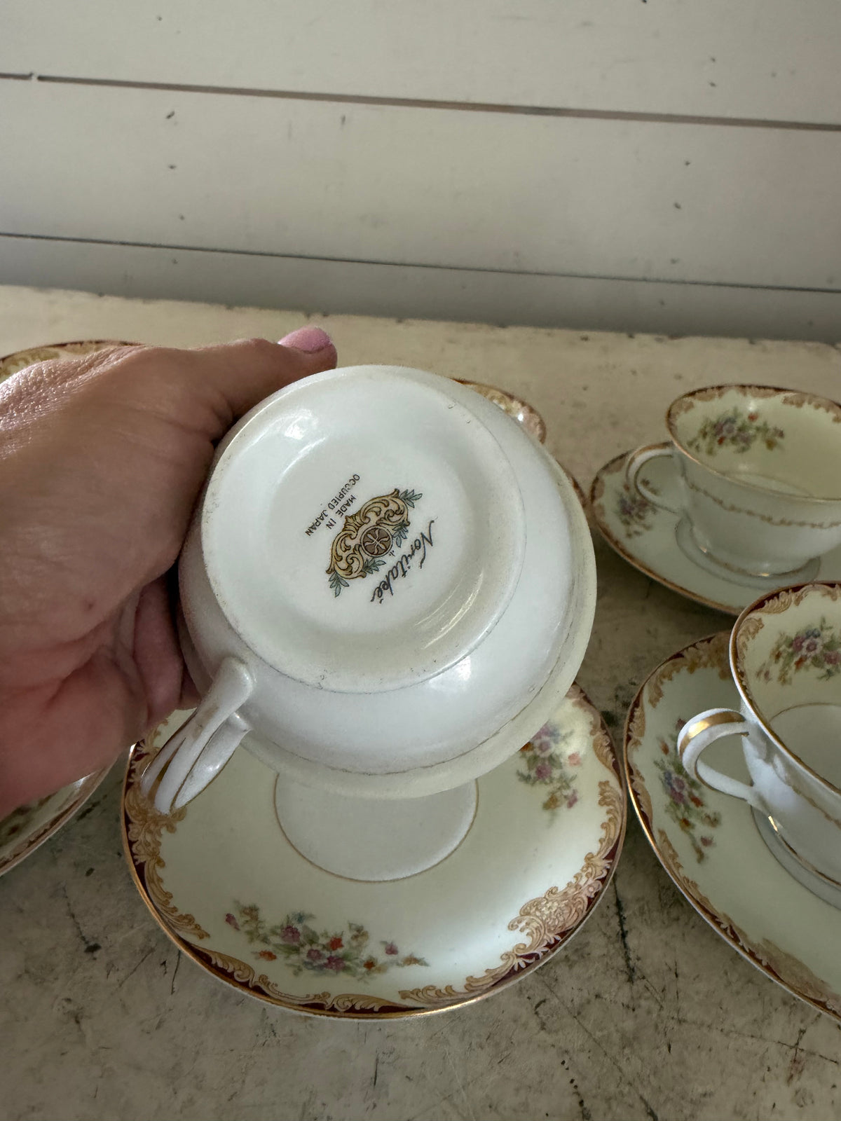 Vintage Noritake China - gold trim -occupied Japan - sold individually