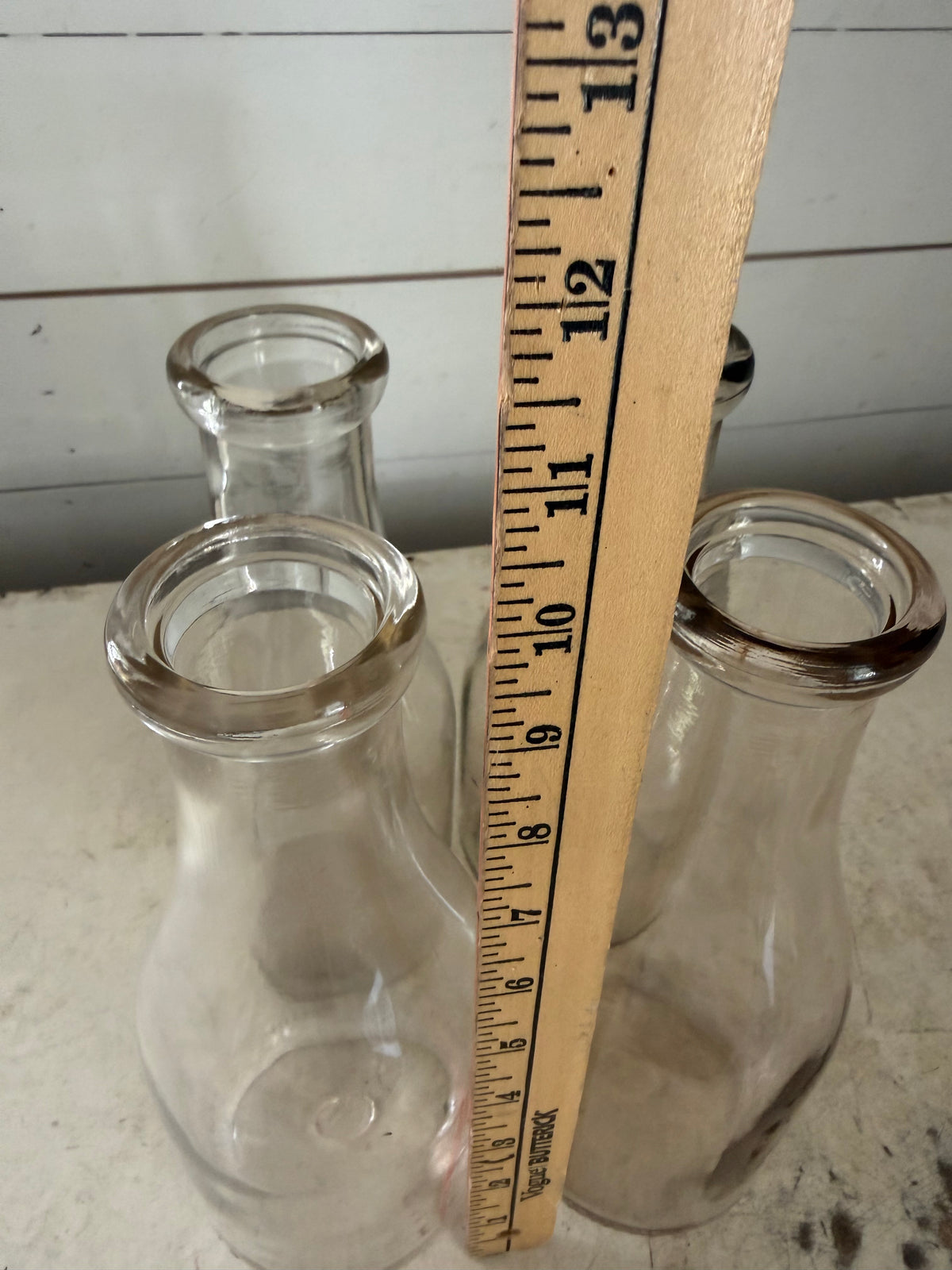 Vintage Quart dairy bottle sold individually