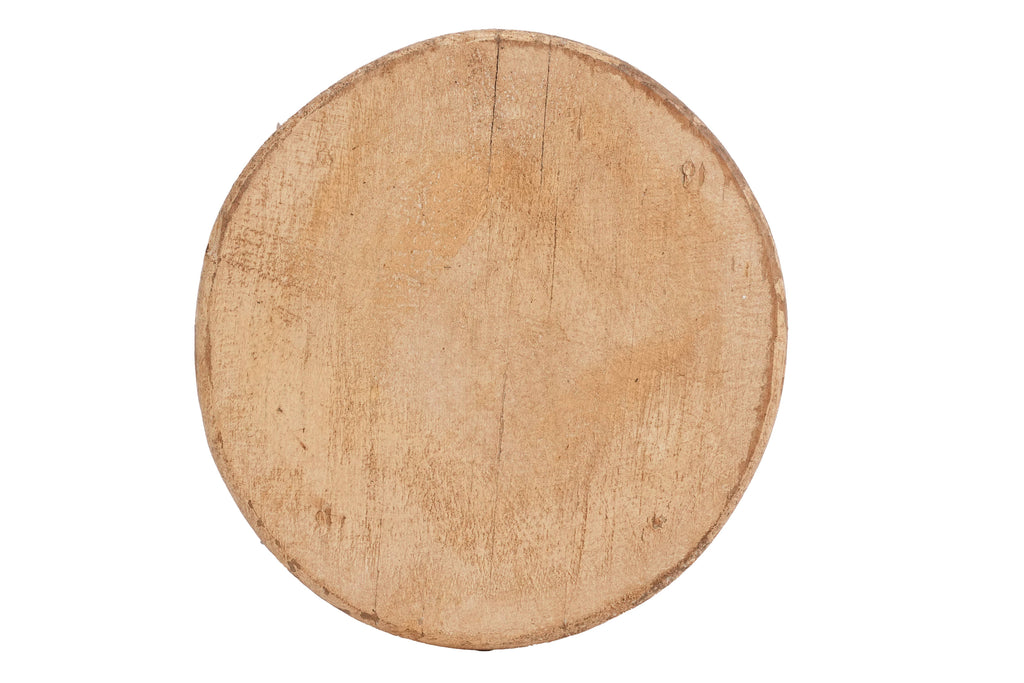 Monroe Farmhouse Stool-8x10 in-Rustic-Antiqued White-Monroe