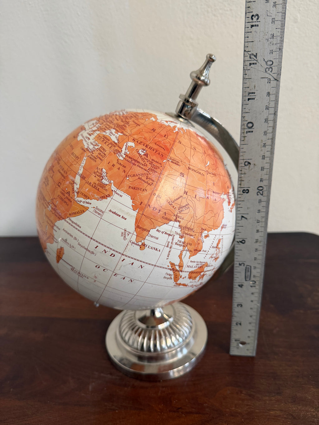 Globe with Aluminum Base - Globe Will Get Makeover