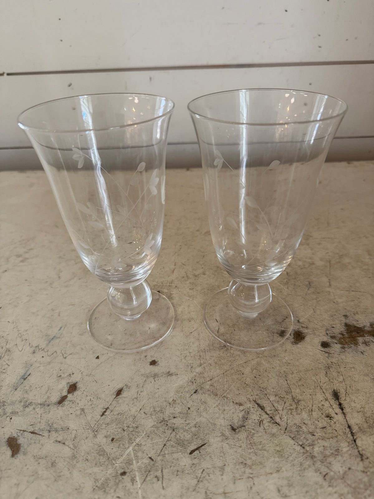PRINCESS HOUSE Princess Moderna Footed Glasses Set of 2