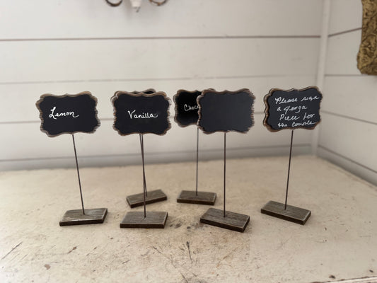 Small pedestal sign will get makeover sold individually