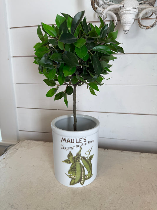 Utensil crock greenery not included