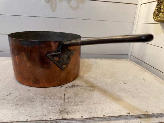 1800’s Forged handle Large English Copper Pot