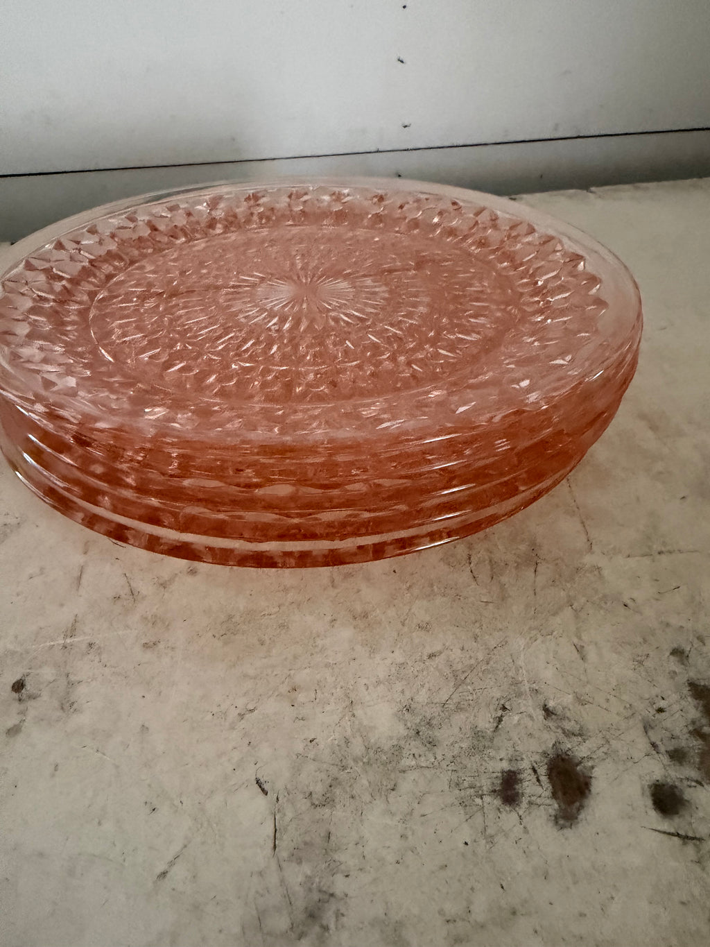 Jeanette depression glass plate sold individually
