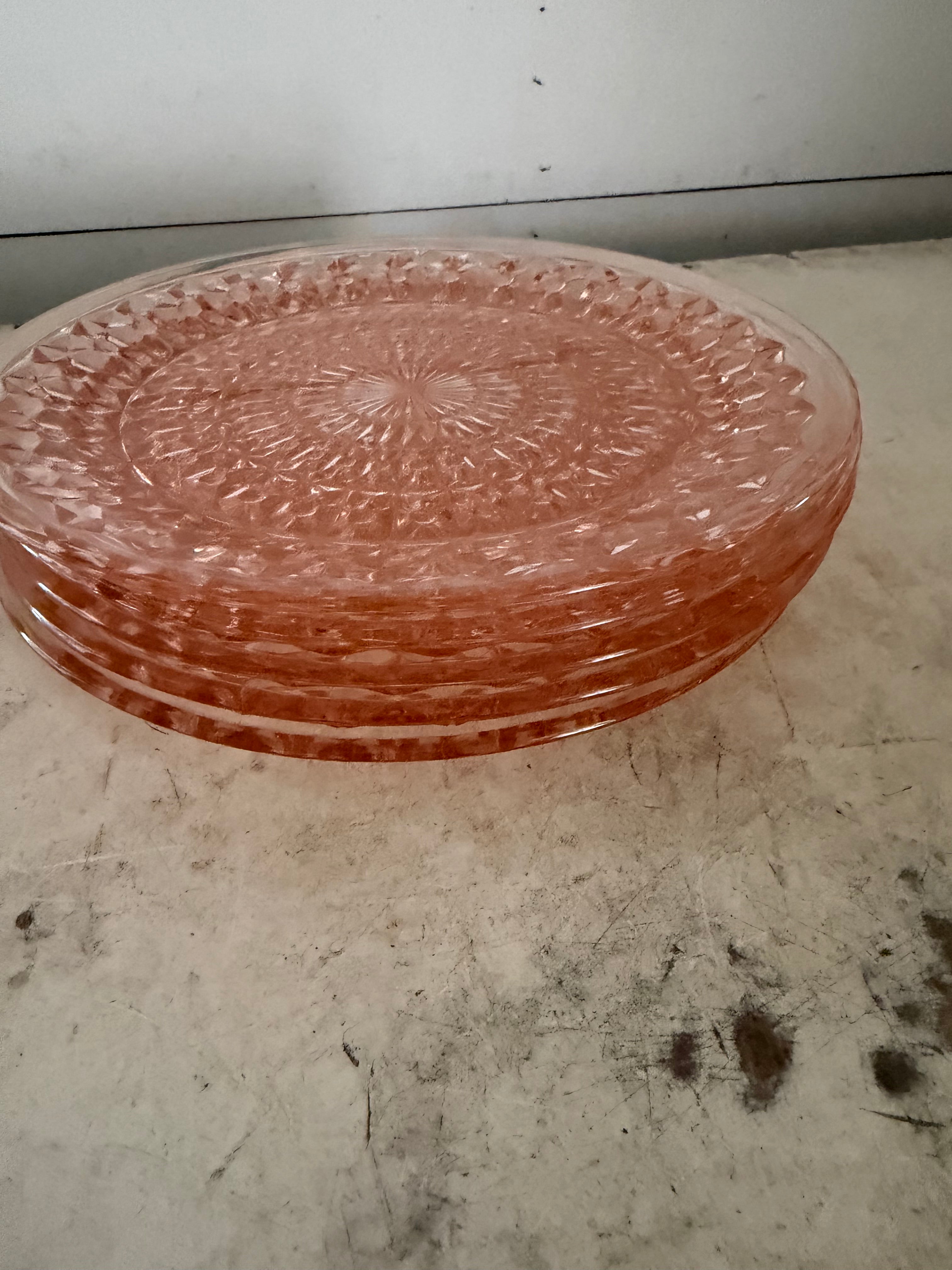 Jeanette depression glass plate sold individually