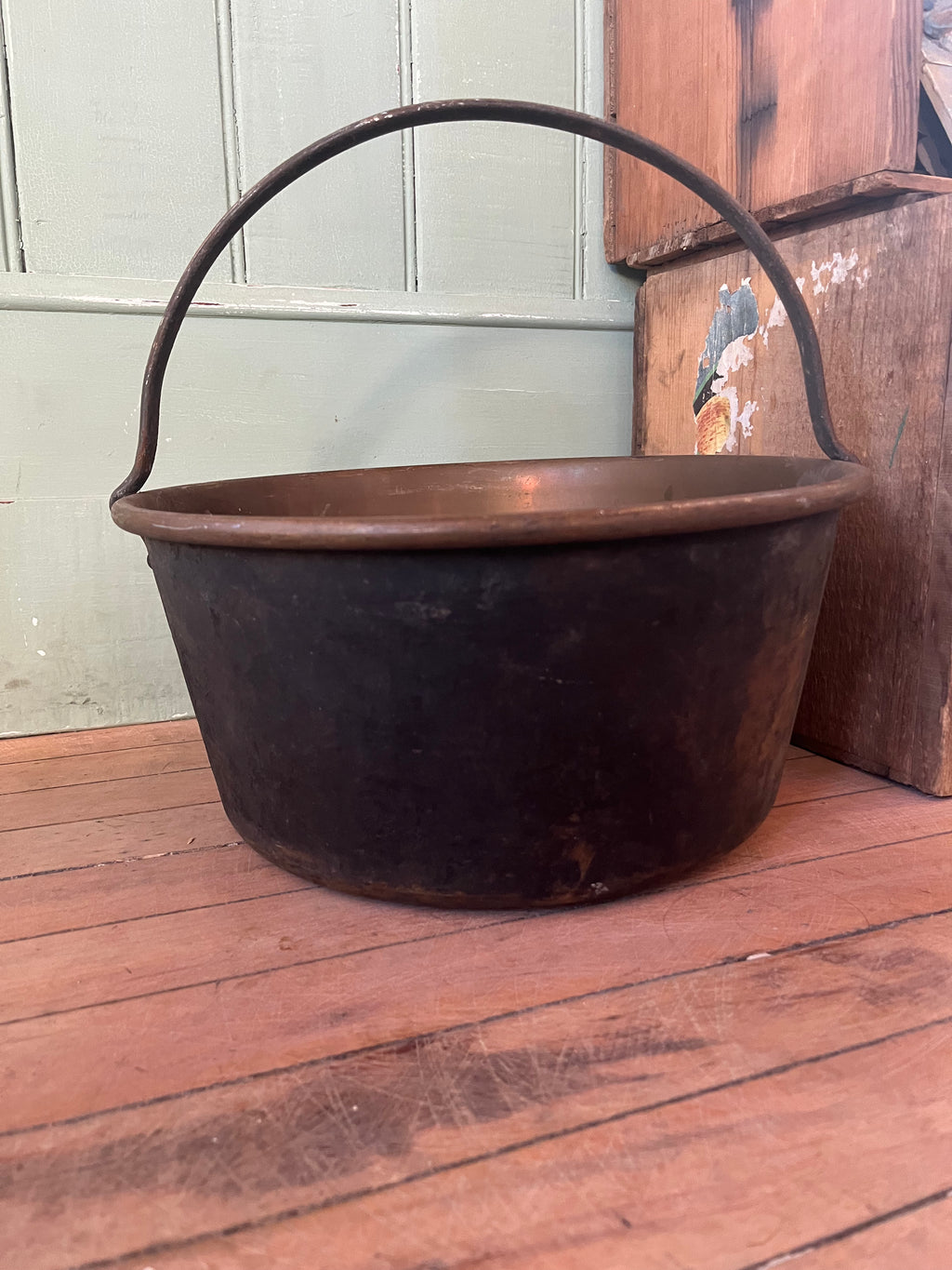 Brass Antique European Jam Pot