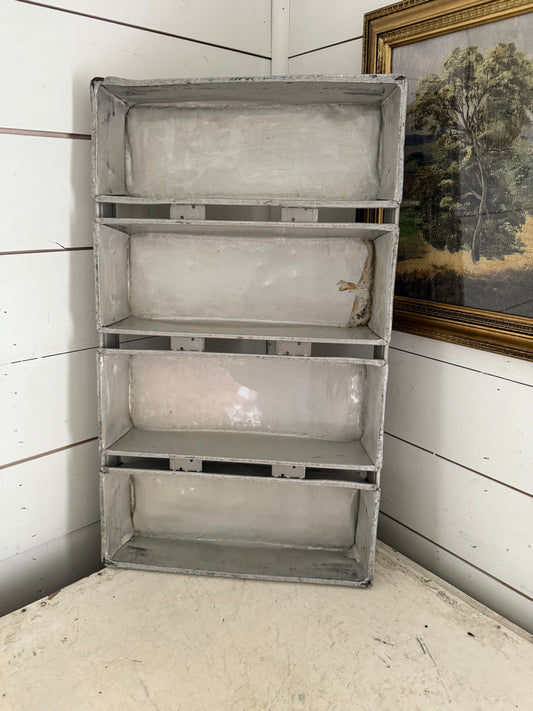 Vintage Industrial Loaf pan 4 loaf tray