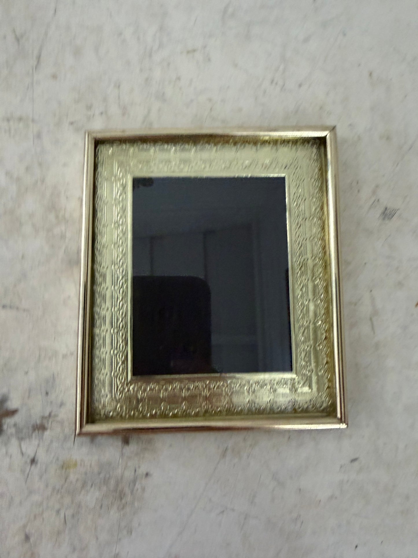 Brass frame matted will get art