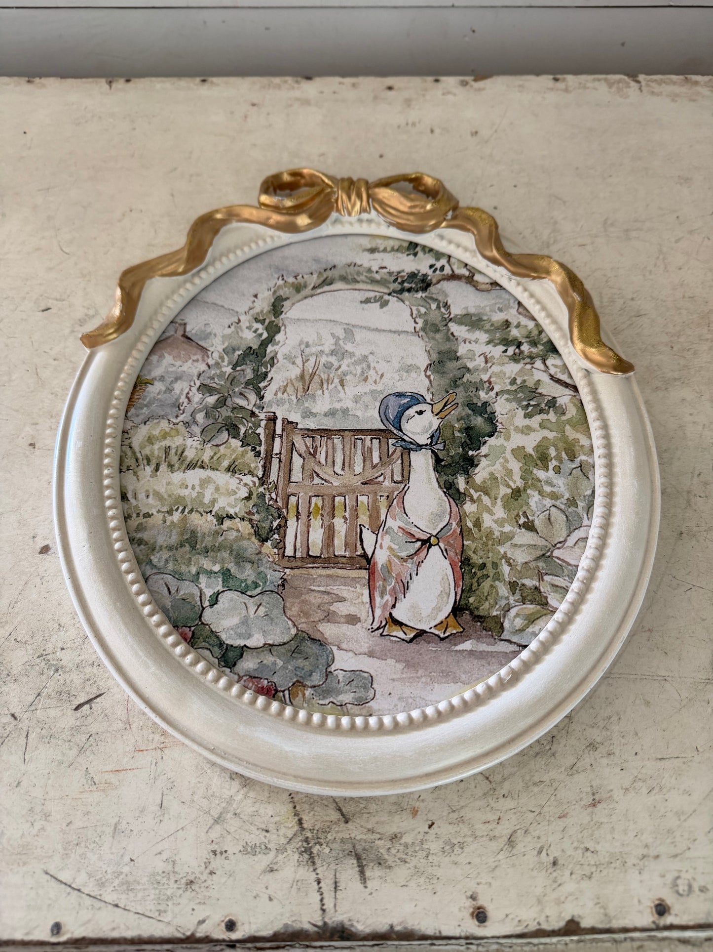 Oval Frame with Bow - Will Get Art