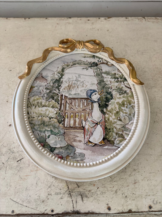Oval Frame with Bow - Will Get Art