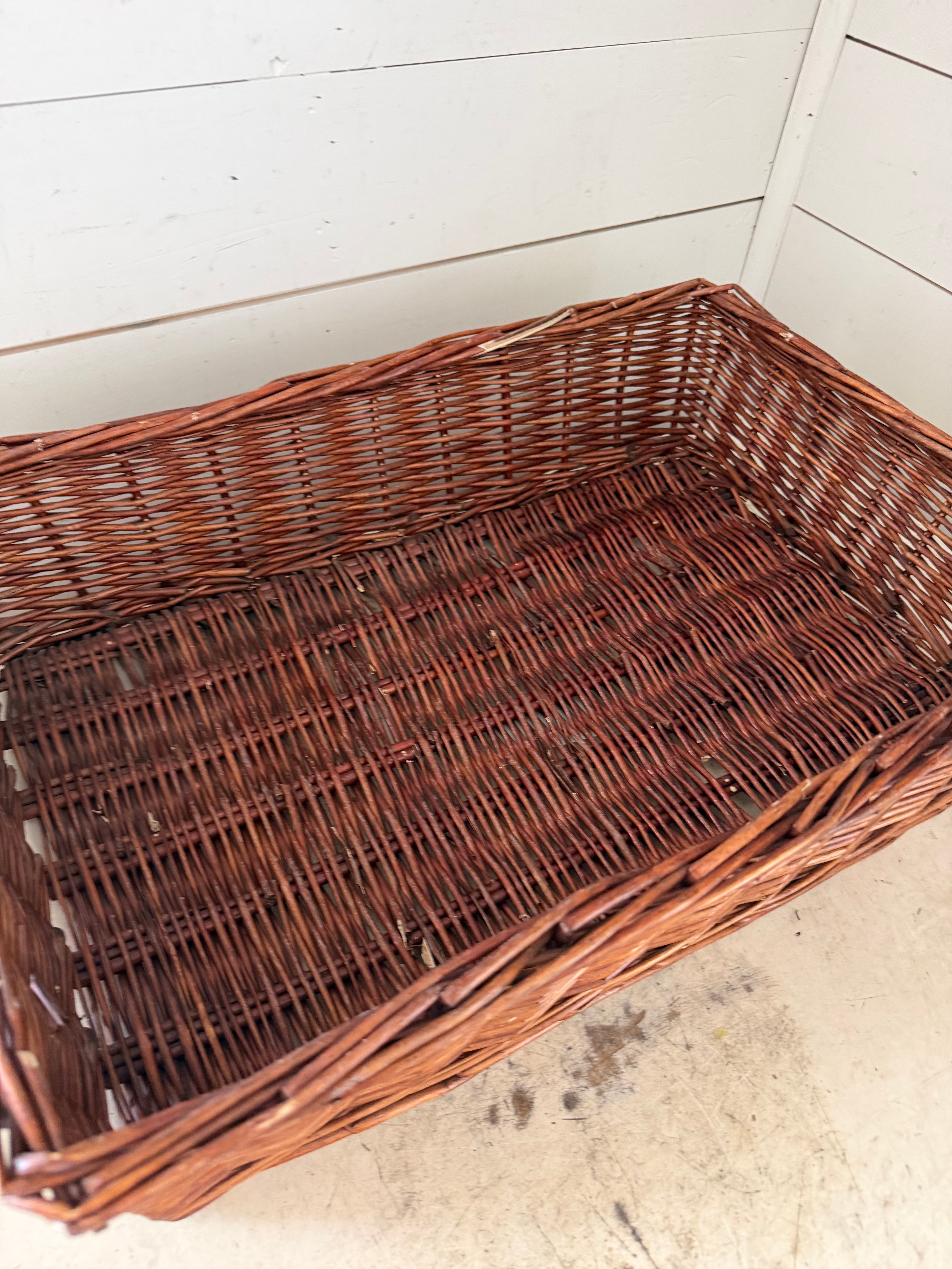 Oversized rectangle basket