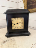Black mantle clock will get makeover