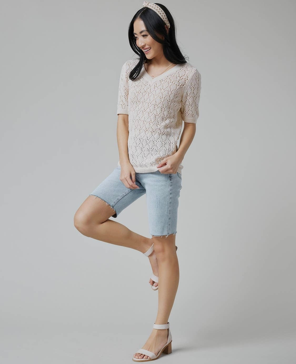 Arley V-Neck Pullover | Downeast