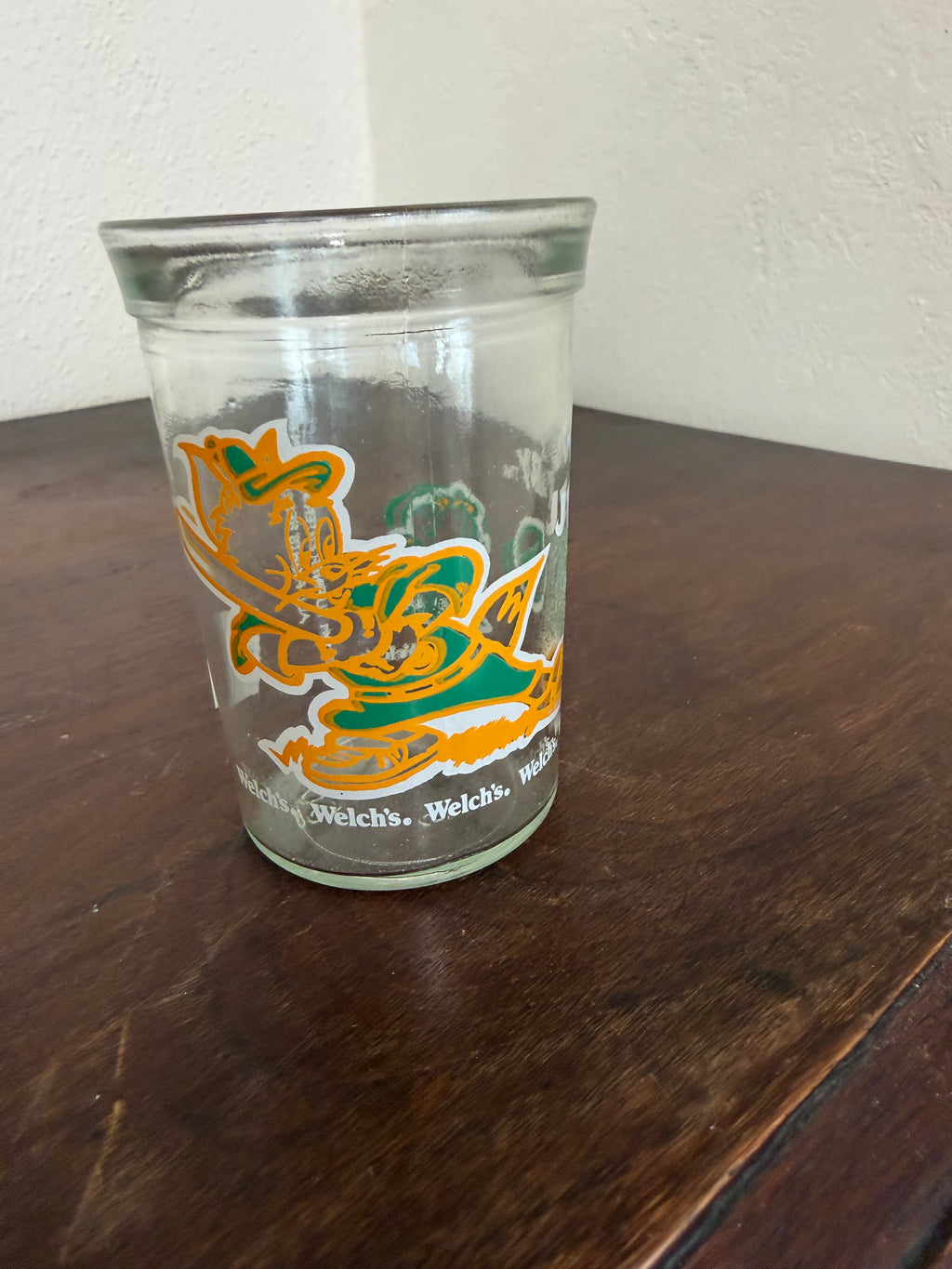Collectible Welch's Jelly Jar/Glass Tom And Jerry Baseball 1991