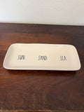Rae Dunn “Sun, Sand, Sea” Serving tray