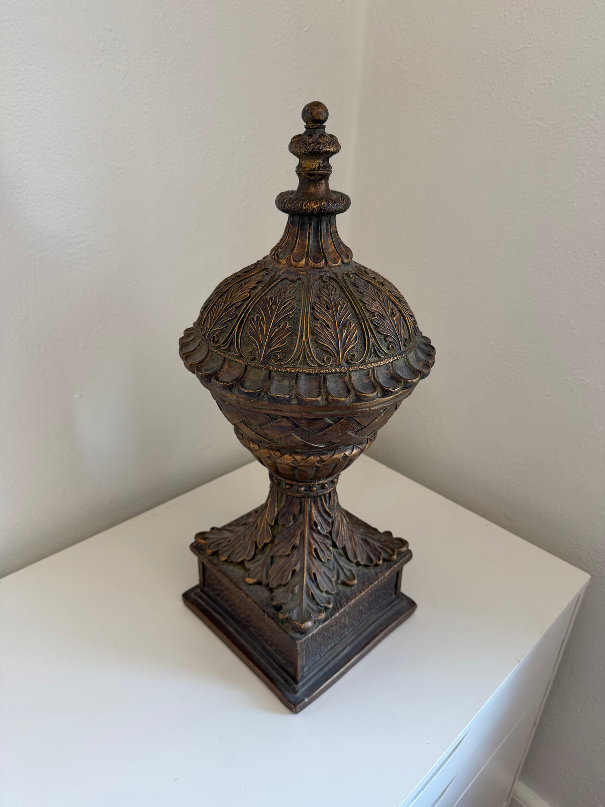 Ornate Lidded Urn in The Bombay Company - Will Get Makeover