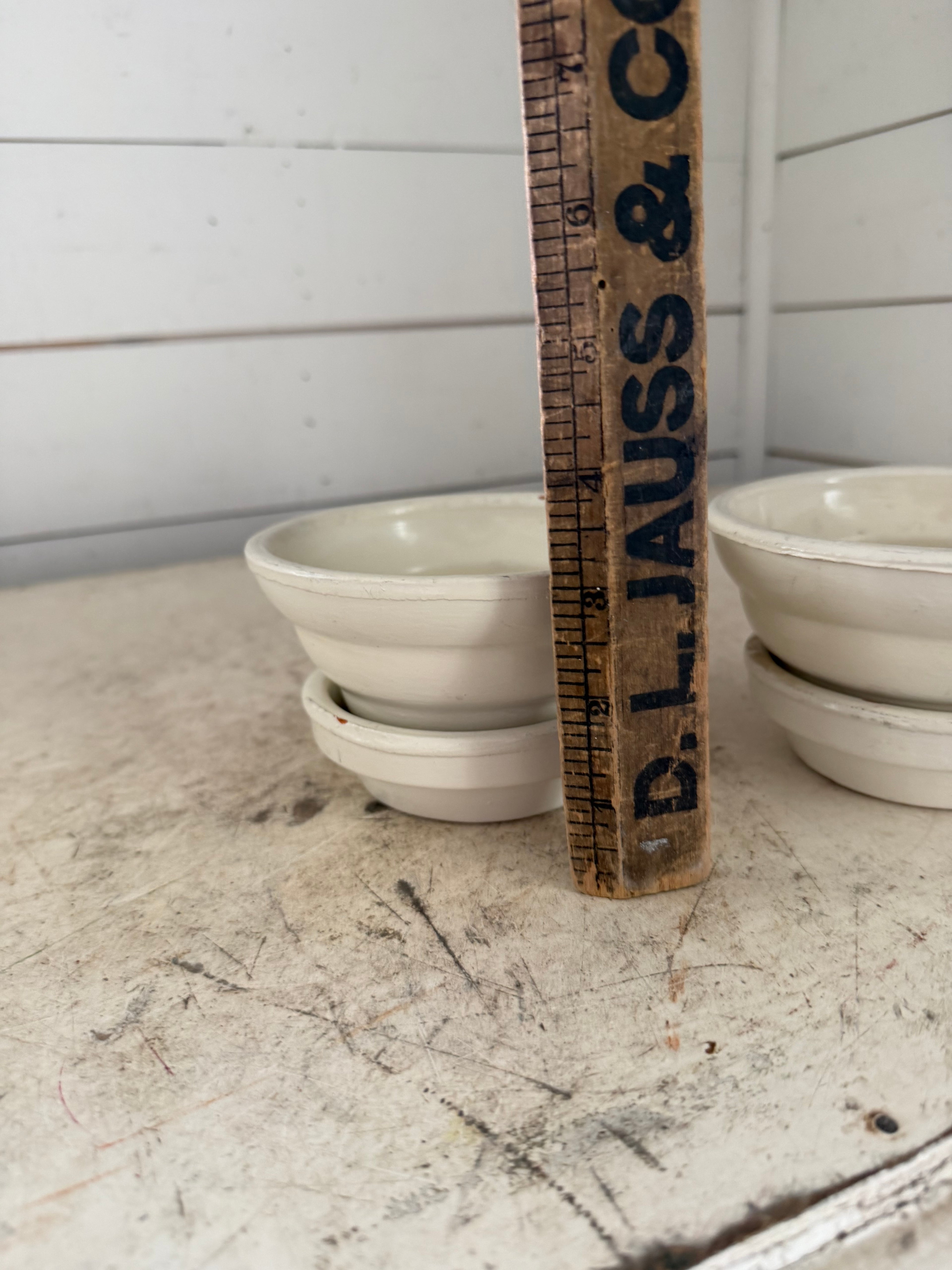 Terra-cotta pot with saucer bubbled edge made in Italy will get makeover sold individually