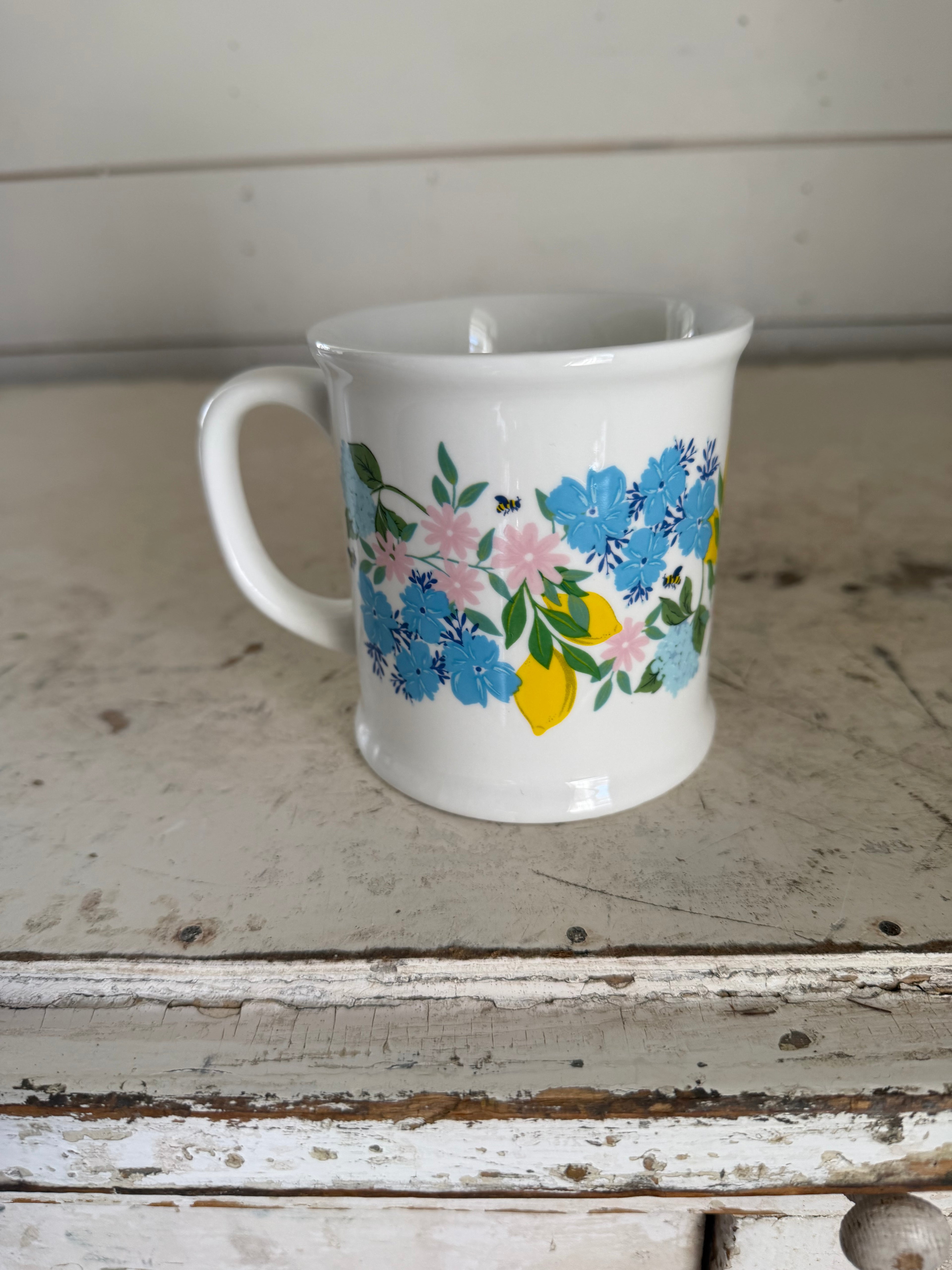 Floral mug