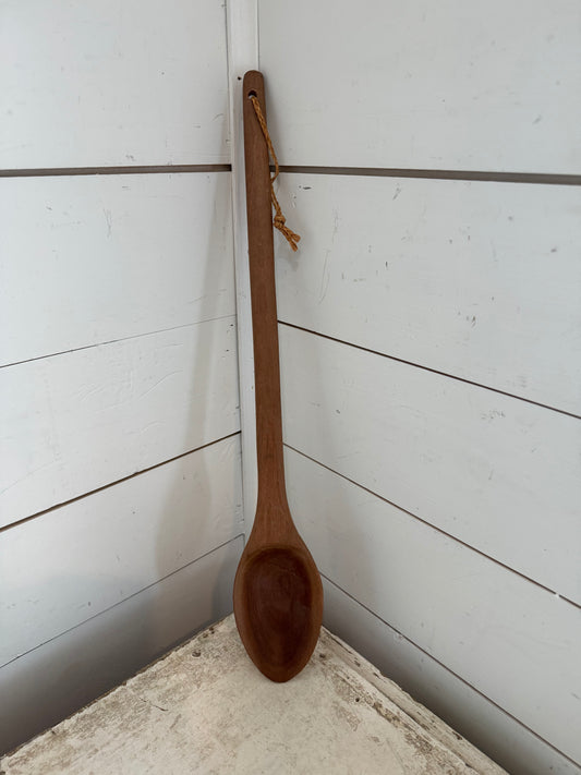 Vintage Long wooden spoon