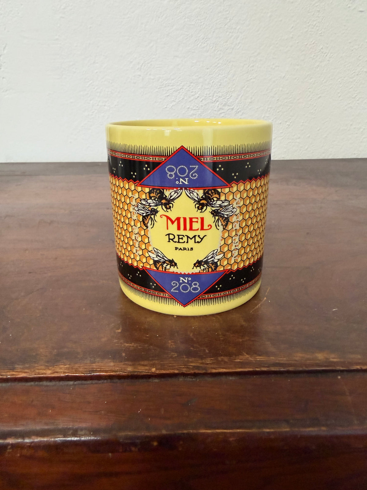 Miel Remy Paris No. 208 Honeycomb and Bees Mug