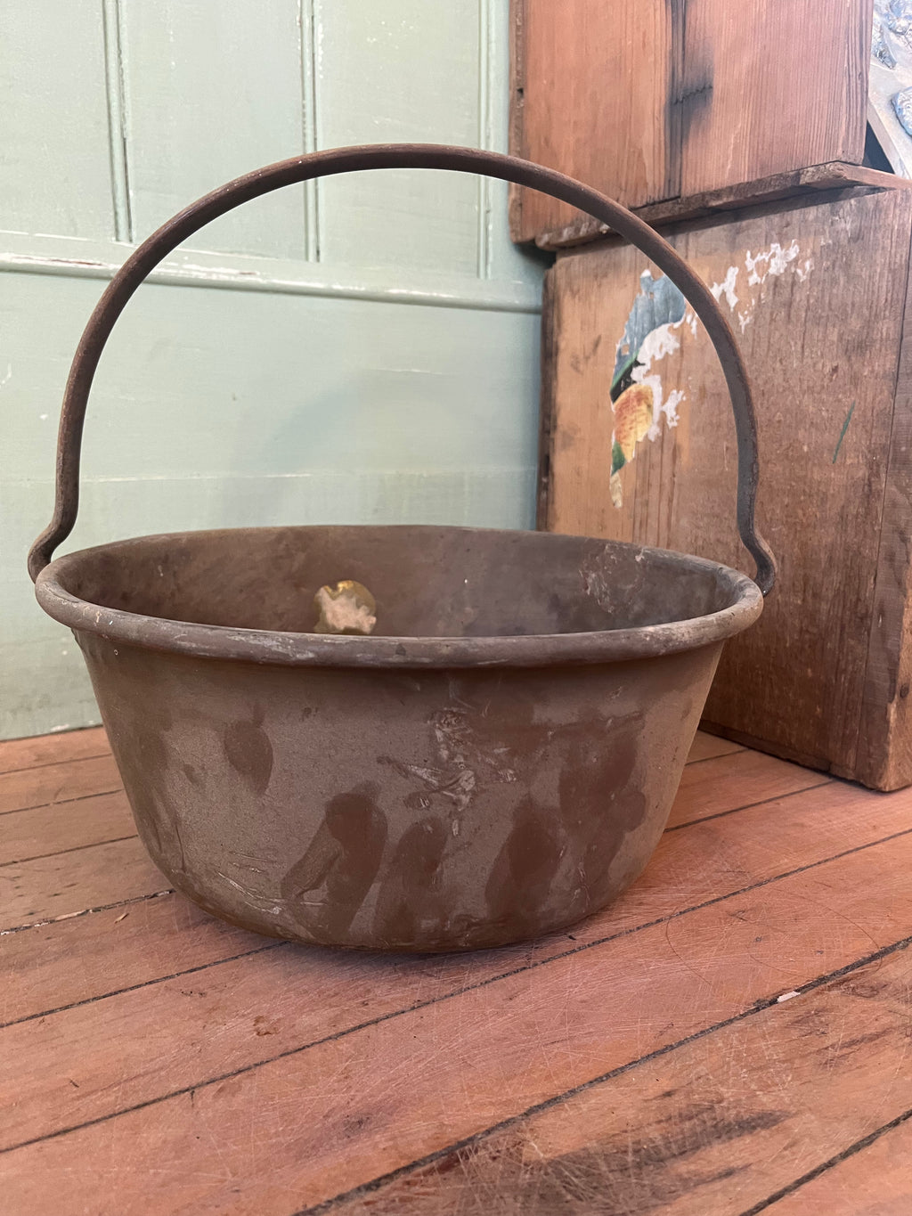 Brass Antique European Jam Pot