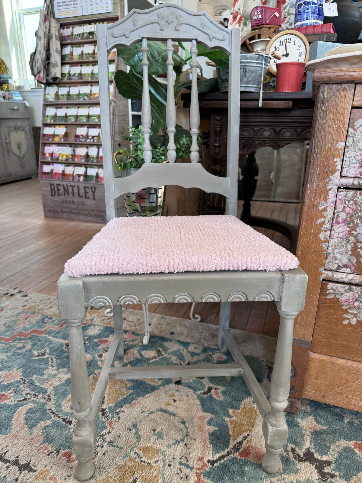 In store only provincial and pink chair
