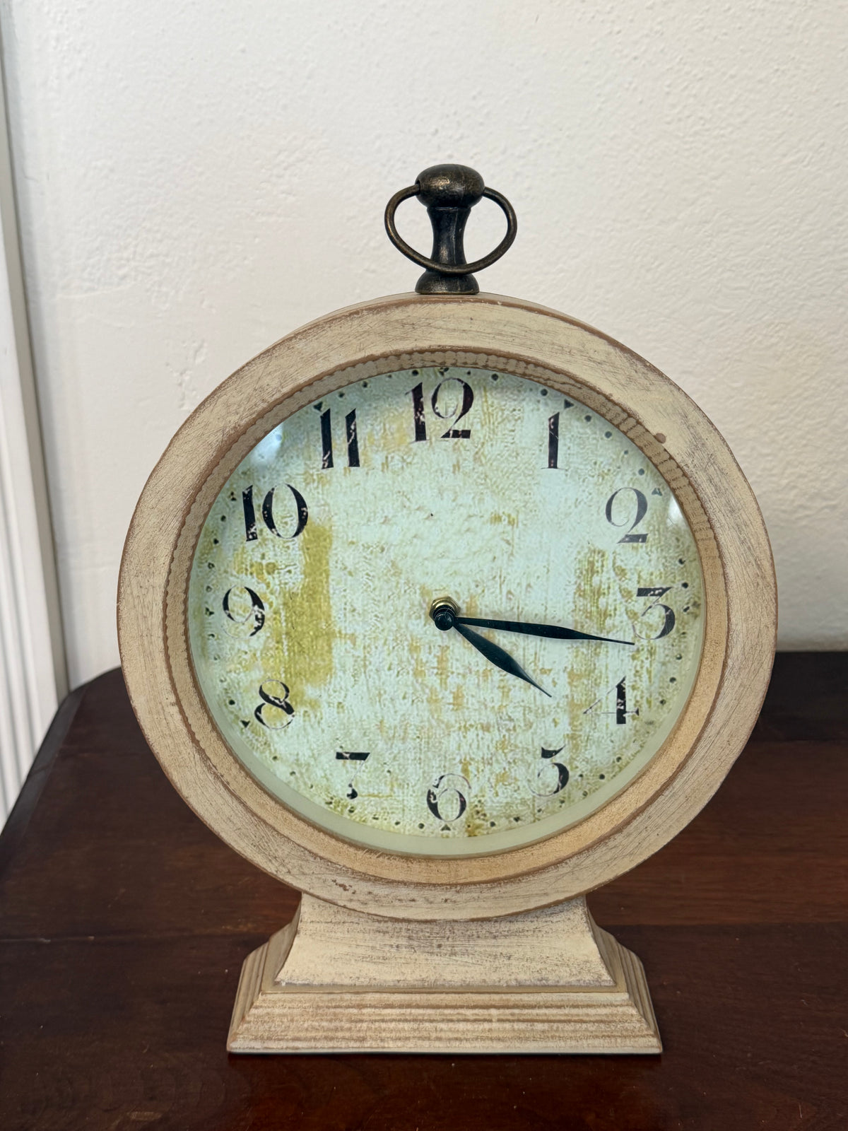 Decorative Analog Shelf Clock - Will Get Makeover
