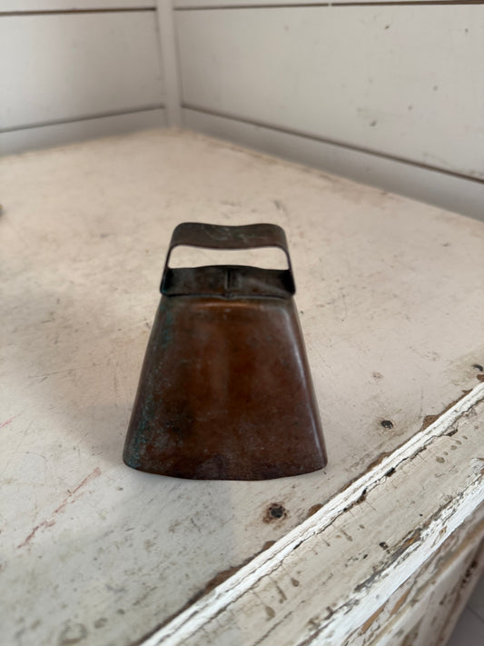 Vintage Copper Cowbell